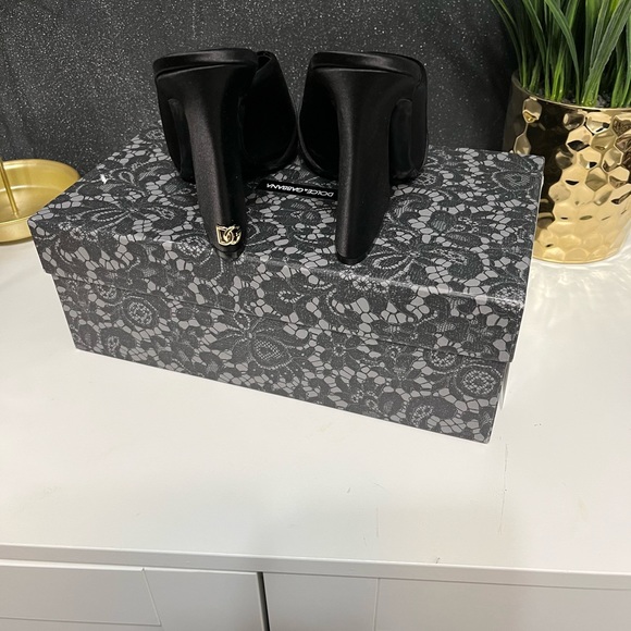 🔥🔥Dolce gabbana ciabetta tacco raso black Keira geometricoe🔥🔥 - Picture 6 of 7